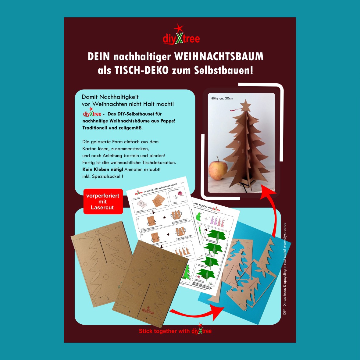 diyXtree Tischbaum