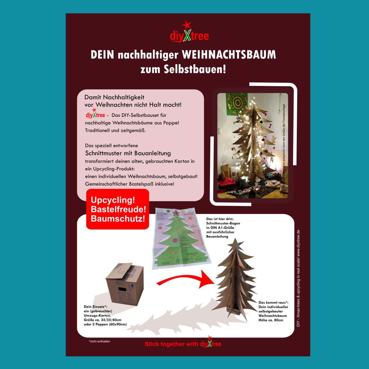 diyxtree Schnittmusterbogen